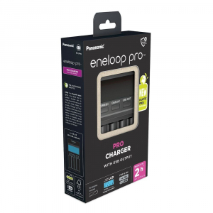 Panasonic Eneloop Pro AA/AAA akkumlátor töltő (BQ-CC65E ERP )